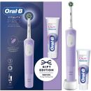 Oral-B Vitality Pro Electric Toothbrush & Toothpaste - Lilac