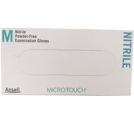 Ansell Medium Micro-Touch Powder Free Nitrile Gloves 1 Pack Of 150