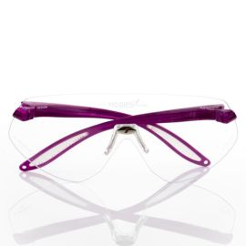 Hogies Plus Eyeguard Clear Lens Pink Arms