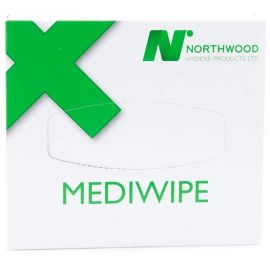 Northwood Mediwipe 2Ply White Tissues 120 * 175mm Sheets - Pack Of 76
