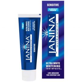Janina Ultra White Low Abrasion Sensitive Whitening Toothpaste 75ml