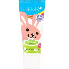 Brush-Baby Baby & Toddler Applemint Flavour Toothpaste (0-3 Years) 50ml