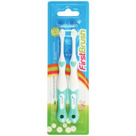 Brush-Baby First Brush 0-18 Months - Pack Of 1 (Color May Vary)