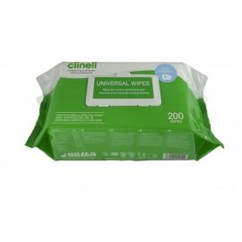 Clinell Universal Soft Wipes - Pack Of 200