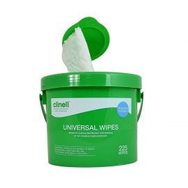 Clinell Universal Bucket Wipes - Pack Of 225