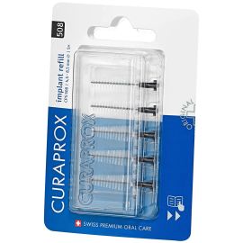 Curaprox Soft CPS 508 Black Implant Interdental Brushes Pack Of 5