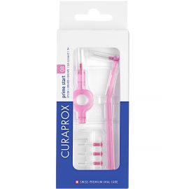 Curaprox CPS 08 Pink Interdental Brushes Start Kit