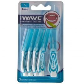 Oraldent iWAVE Blue Interdental Brushes 0.60mm - Pack Of 5
