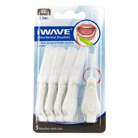 Oraldent iWAVE Interdental Brushes 1.3mm Grey - Pack Of 5