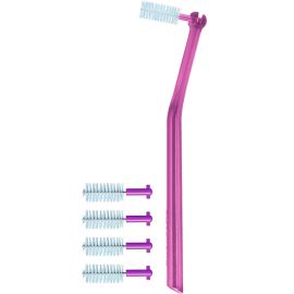 Curaprox Perio Plus Angled Fuschia Interdental Brush - Pack Of 5