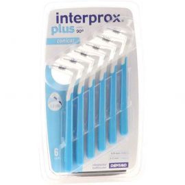 Interprox Plus Conical Interproximal Brushes Blue 1.3mm - 1 Pack Of 6