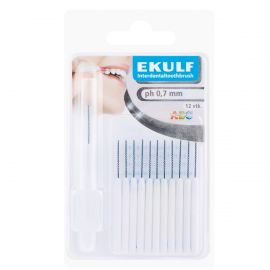 Ekulf Ph Max 720 White interdental Brushes 0.7mm - Pack Of 12
