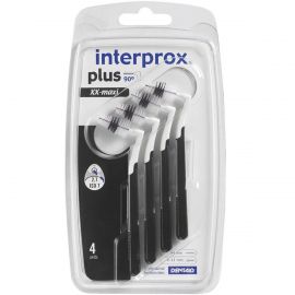 Interprox Plus Black XX Maxi Interdental Brush - Pack Of 4