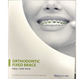 Vitis Complete Orthodontic Care Kit for Fixed Braces