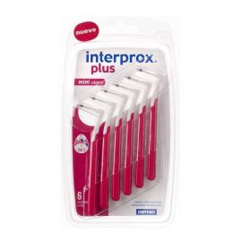 Interprox Plus Mini Conical Red Interdental Brushes 0.6mm - Pack of 6