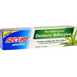 Secure Denture Adhesive Sensitive Aloe Vera Cream 40g