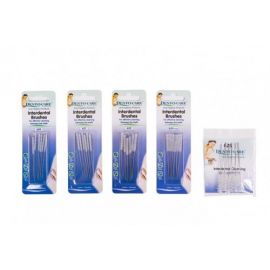 Dent-O-Care  Interdental Brush - 6 Brushes Per Pack