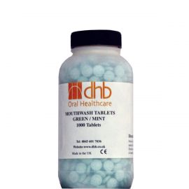 DHB Green Mint Mouthrinse Tablets - Pack Of 100