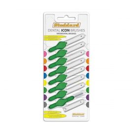 Stoddard Icon Standard Interdental Brushes Green - Pack Of 8