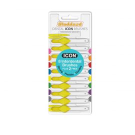 Stoddard Icon Yellow Standard Interdental Brush Bonus Pack - 1 Pack Of 8 Plus 2 Free Brushes
