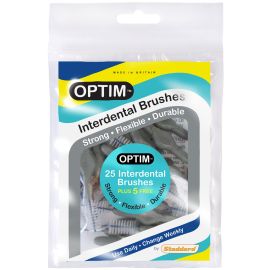 Icon Optim Standard Grey Interdental Brushes – Pack of 30 (25 + 5 Free)