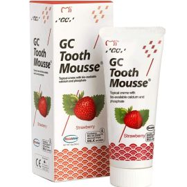 GC Tooth Mousse Strawberry Flavour 40g Tubes for Enamel and Dentine Strengthening