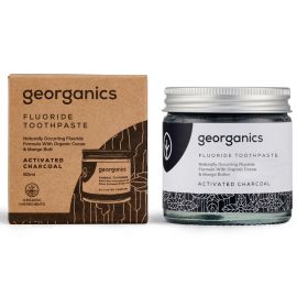 Georganics Activated Charcoal Fluoride Toothpaste 60ml