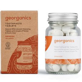 Georganics Toothpaste Tablets - Orange - Pack Of 120