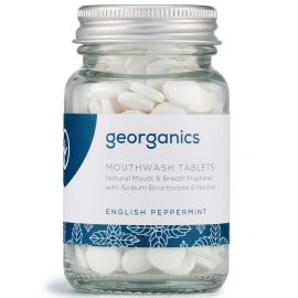 Georganics Mouthwash English Peppermint Tablets - Pack Of 180 