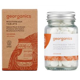 Georganics Mouthwash Orange Tablets - Pack Of 180 