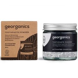 Georganics Charcoal Whitening Toothpowder 60ml