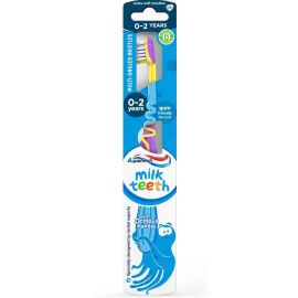 Aquafresh Milk Teeth Toothbrush (0 To 2 Years) - Color May Vary