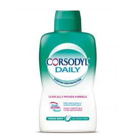 Corsodyl Daily Alcohol Free Fresh Mint Mouthwash 500ml