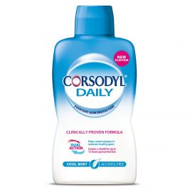Corsodyl Daily Alcohol Free Cool Mint Mouthwash 500ml