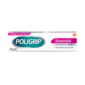 Poligrip Essential Denture Fixative Cream - 40 g