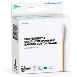 Humble Bamboo White Natural Cotton Swabs - Pack Of 100