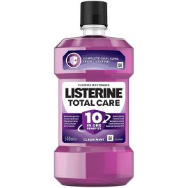Listerine Clean Mint Total Care Antibacterial Mouthwash 500ml