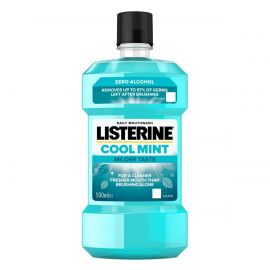 Listerine Cool Mint Milder Taste Alcohol Free Mouthwash 500ml