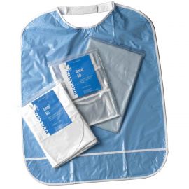 Pegasus Blue Cape Velcro Fastening Bib