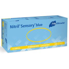 Meditrade Extra Small Nitrile Gloves - Blue (1 Pack of 200)