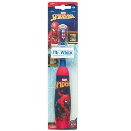 Mr.White Spiderman Battery Toothbrush 4+ Years