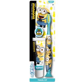 Mr.White Minions Travel Kit Paste & Brush 3+ Years