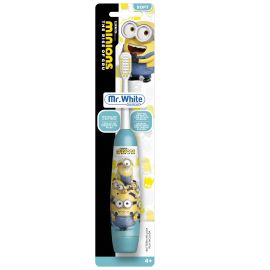 Mr.White Minions Battery Toothbrush 4+ Years