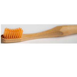 MyMouth Bamboo Adults Orange Soft Toothbrush 