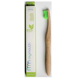 MyMouth  Bamboo Adults Toothbrush Green -  Medium