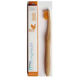 MyMouth  Bamboo Adults Toothbrush Orange - Medium