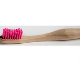 MyMouth  Bamboo Adults Toothbrush Pink - Medium