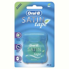 Oral B Dental Satin Tape Floss Mint - 25M