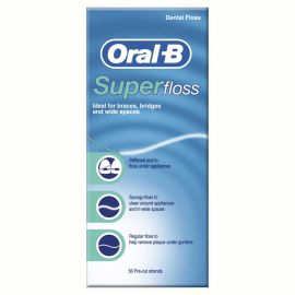 Oral-B Super Floss 50 Pre-Cut Strands