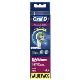 Oral-B Floss Action CleanMaximiser Replacement Heads - Pack Of 4